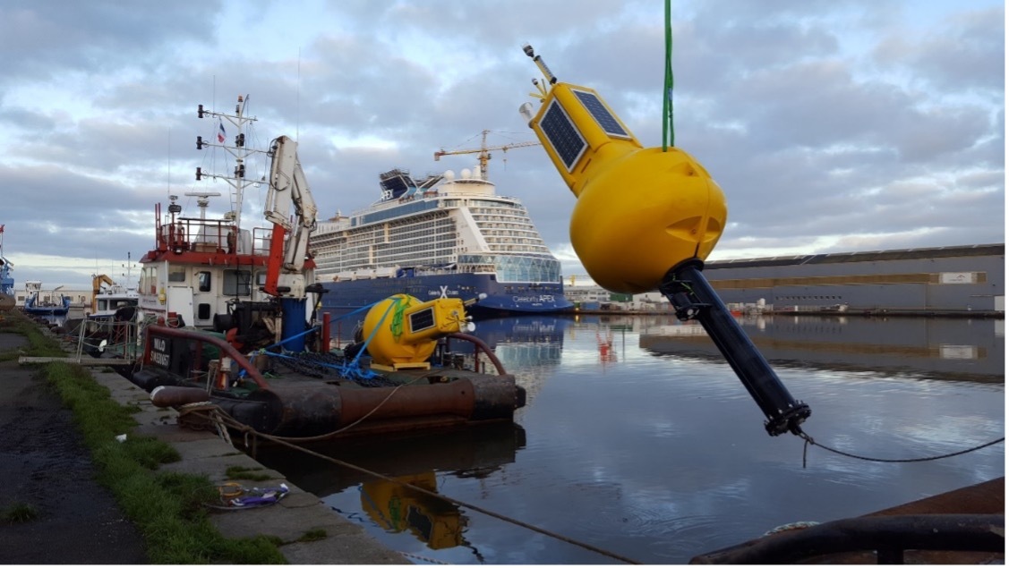 Les bouées metocean Alizé installées sur plusieurs parcs éoliens en mer pour sécuriser et faciliter les opérations maritimes2